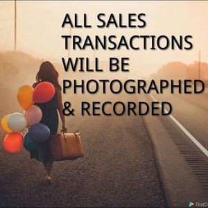 🌸📸All Sales transactions will be recorded📸🌸